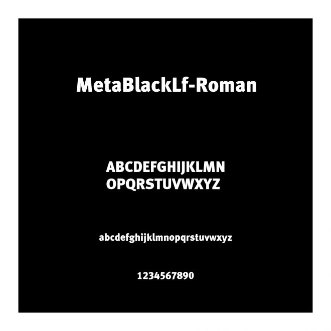 MetaBlackLf-Roman