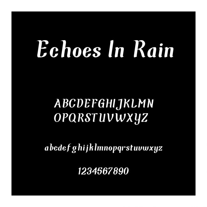 Echoes In Rain