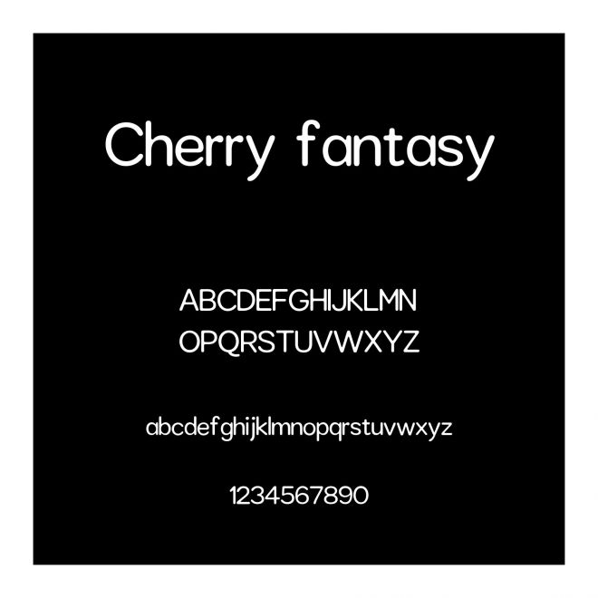 Cherry fantasy