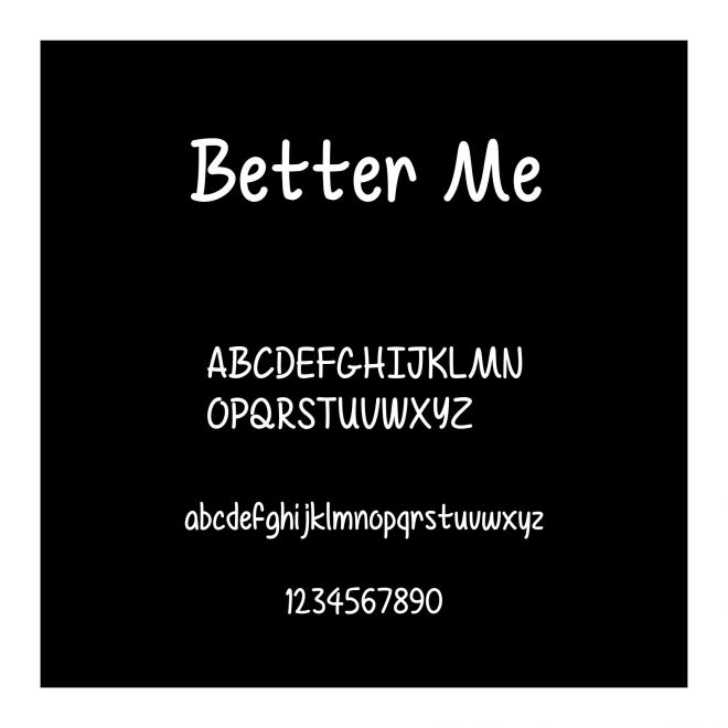 Better Me