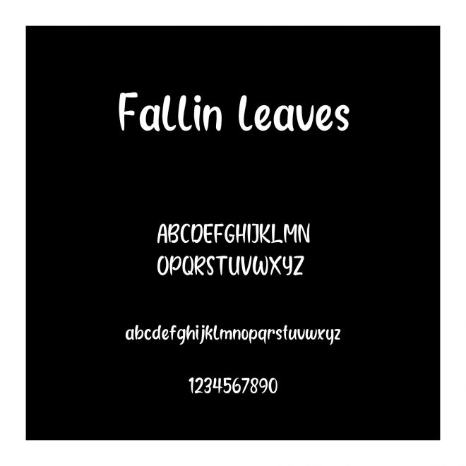 Fallin leaves