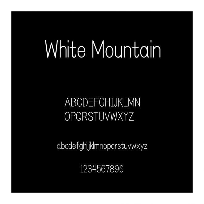 White Mountain