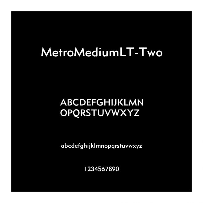 MetroMediumLT-Two