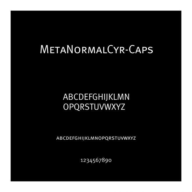 MetaNormalCyr-Caps
