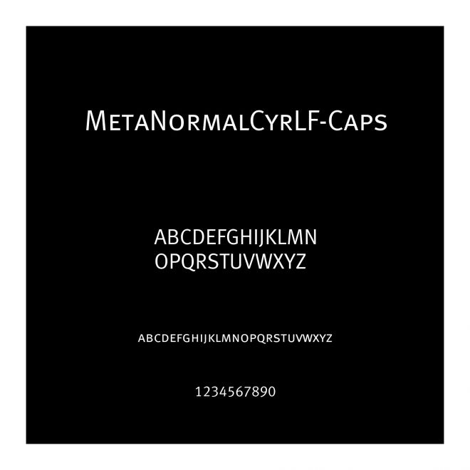 MetaNormalCyrLF-Caps