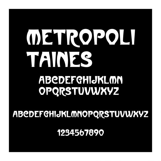 Metropolitaines