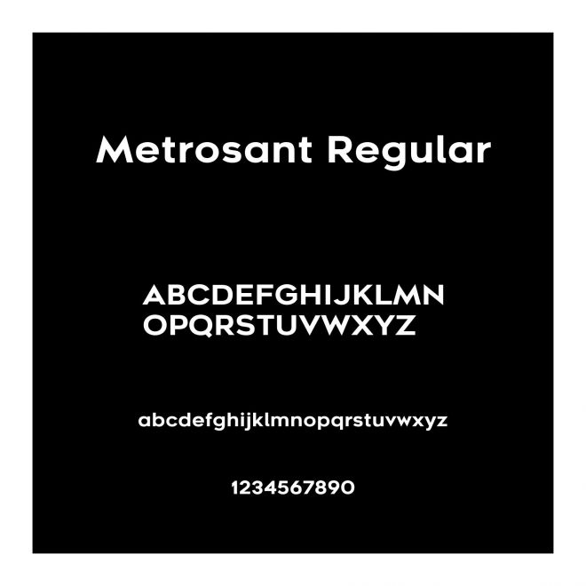Metrosant Regular
