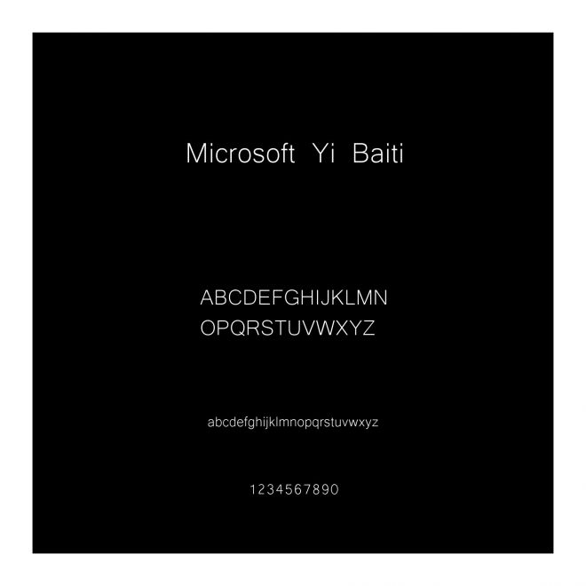 Microsoft Yi Baiti