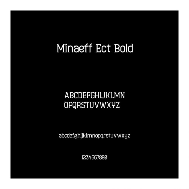 Minaeff Ect Bold