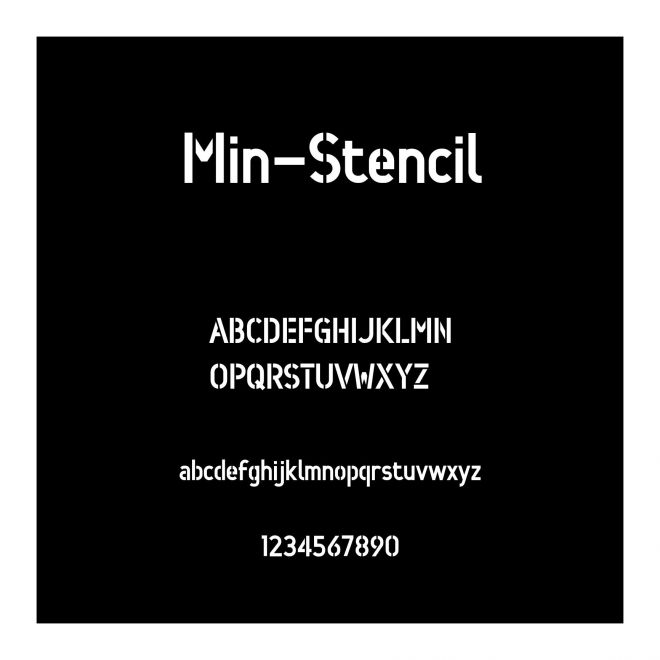 Min-Stencil