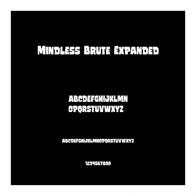 Mindless Brute Expanded