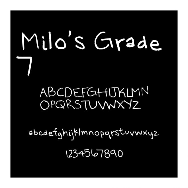 Milo's Grade 7