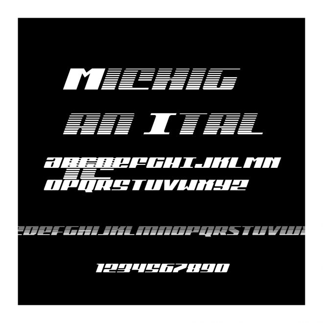 Michigan Italic