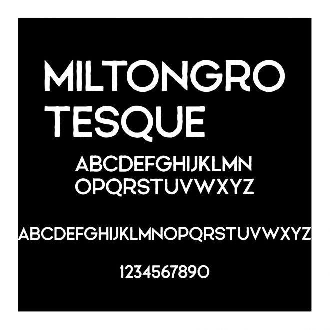 MiltonGrotesque