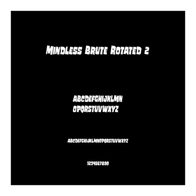 Mindless Brute Rotated 2