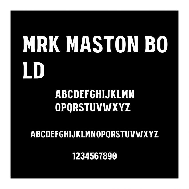 MRK Maston Bold