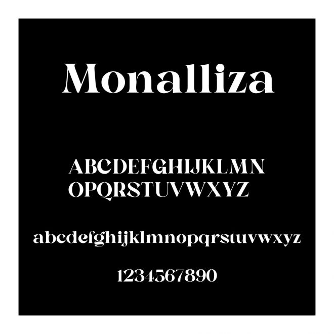 Monalliza Regular
