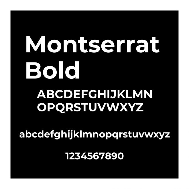 Montserrat Bold