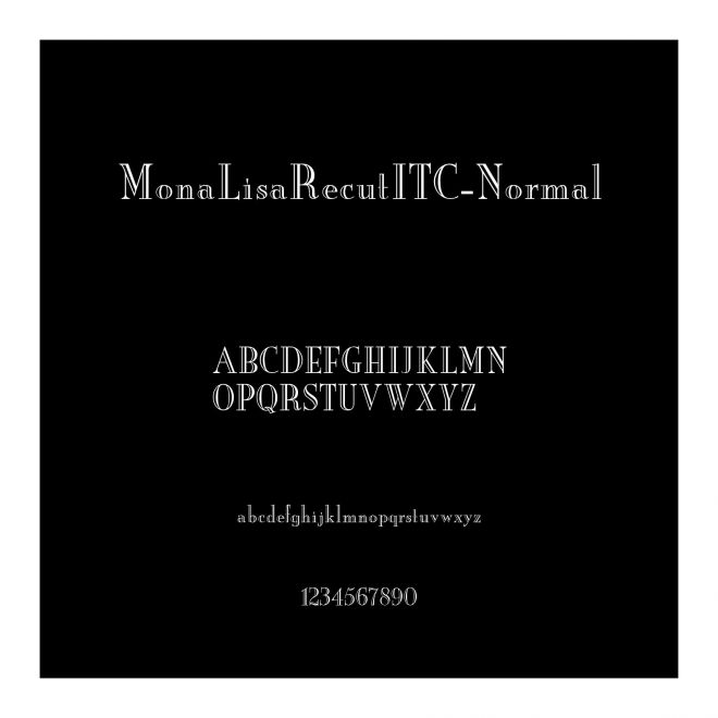 Mona Lisa RecutITC-Normal