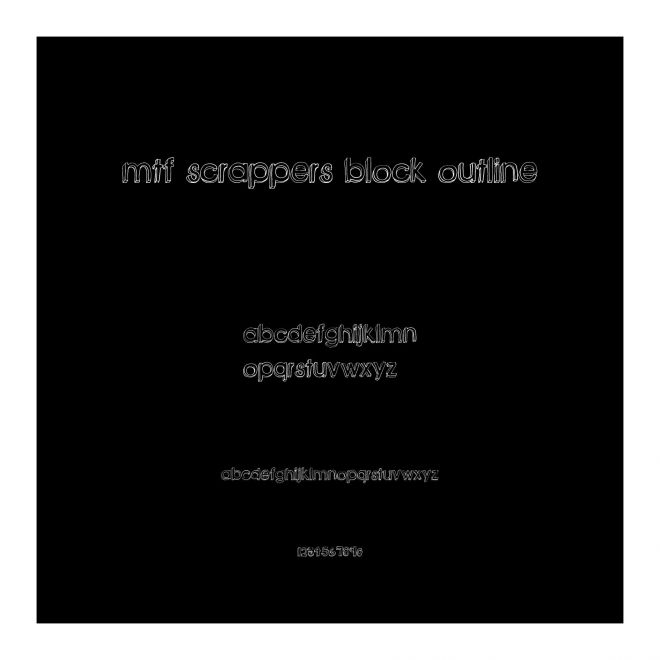 MTF Scrappers Block Outline