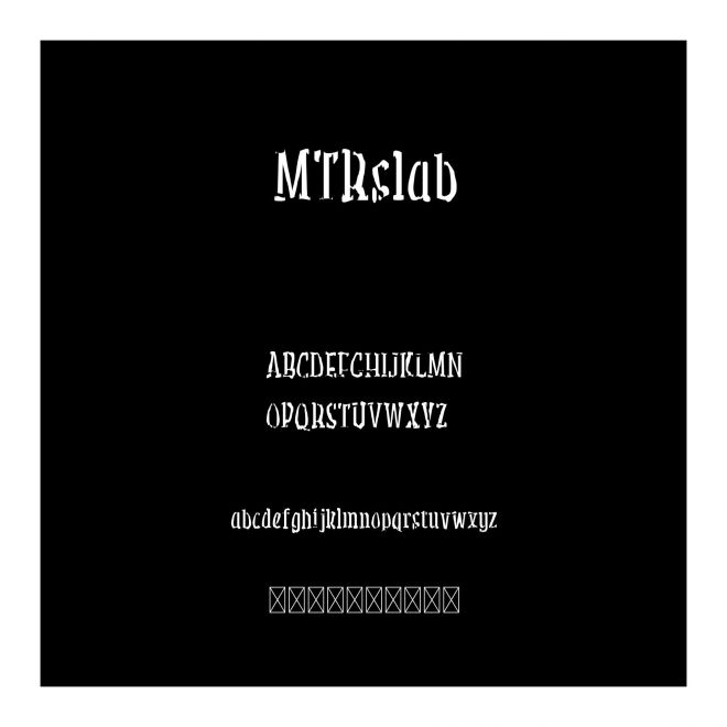 MTRslab