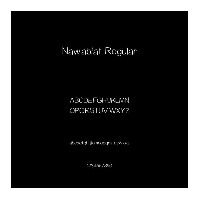 Nawabiat Regular