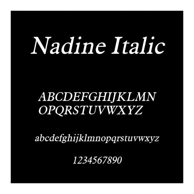 Nadine Italic
