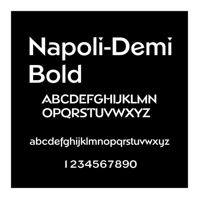 Napoli-DemiBold
