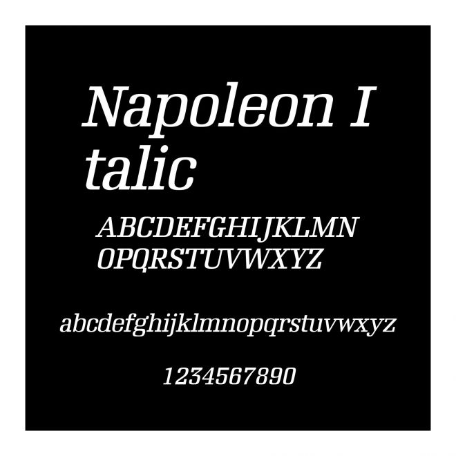 Napoleon Italic