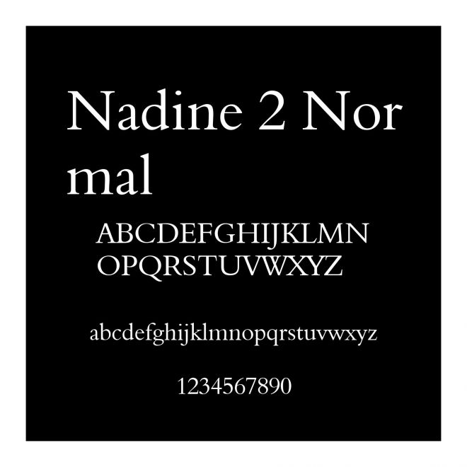 Nadine 2 Normal