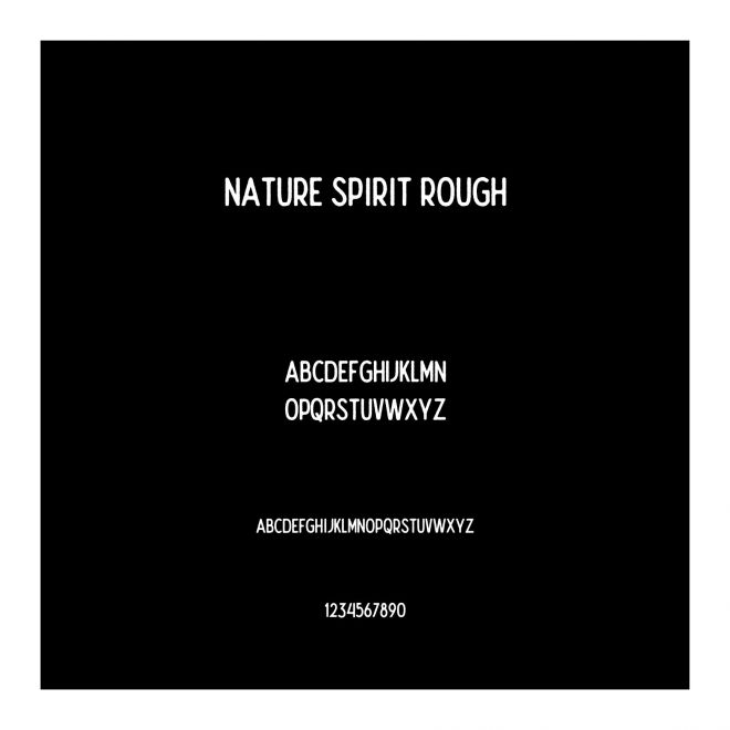 Nature Spirit Rough