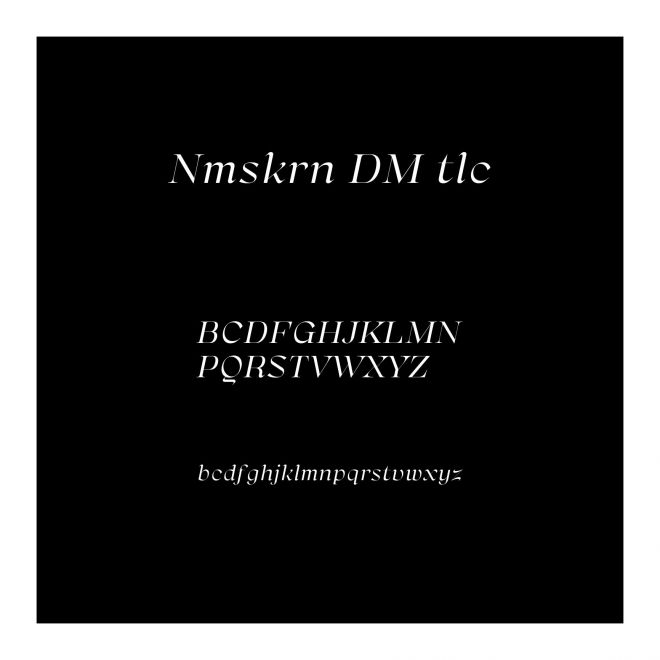 Namaskarn DEMO Italic