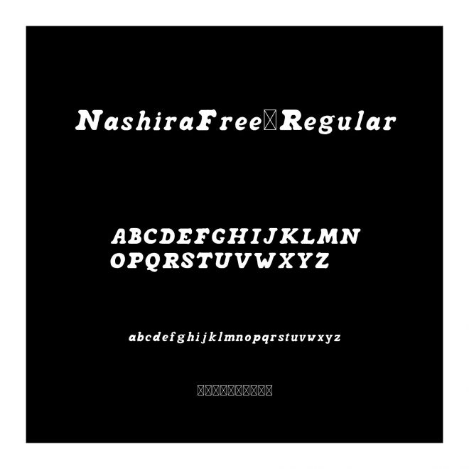 NashiraFree-Regular