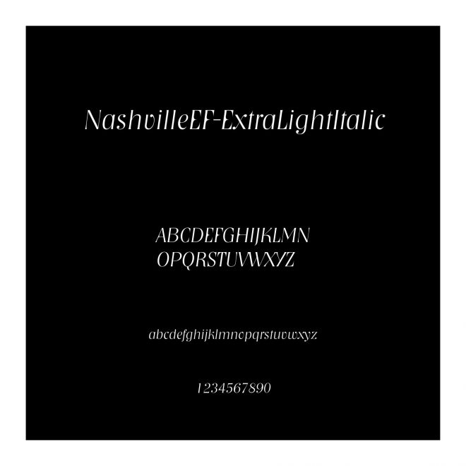 NashvilleEF-ExtraLightItalic