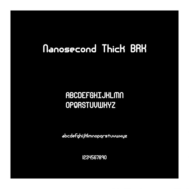 Nanosecond Thick BRK