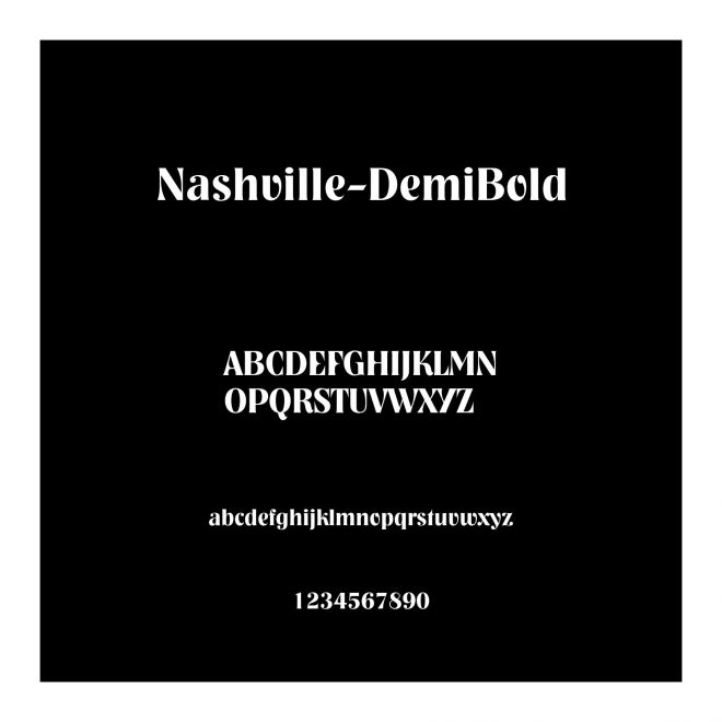 Nashville-DemiBold