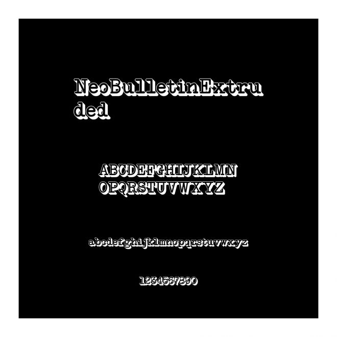 NeoBulletinExtruded