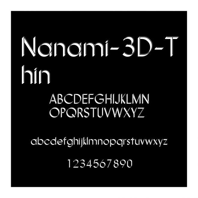 Nanami-3D-Thin