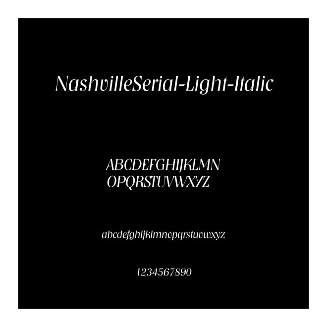 NashvilleSerial-Light-Italic
