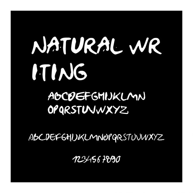 NATURAL WRITING