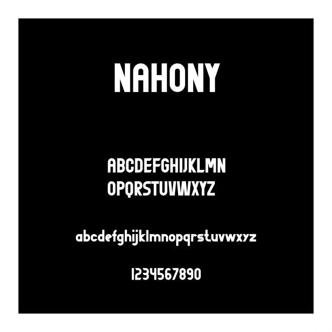 NAHONY