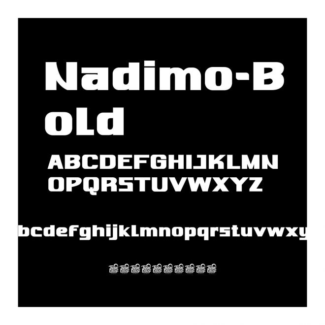Nadimo-Bold