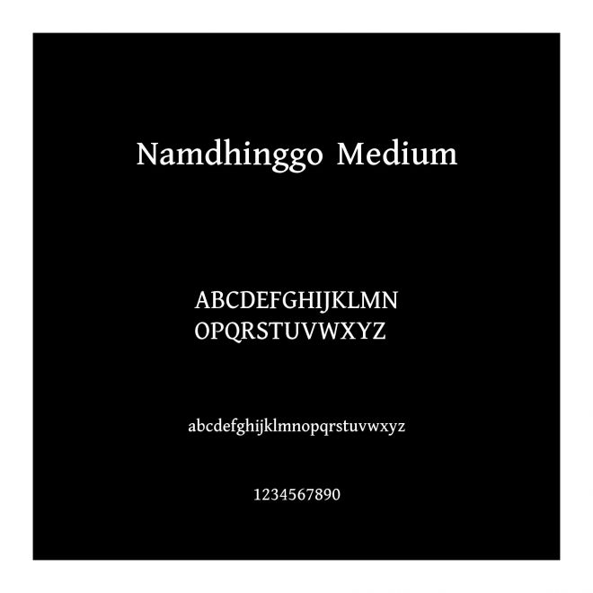 Namdhinggo Medium