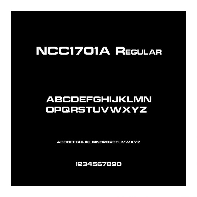 NCC1701A Regular