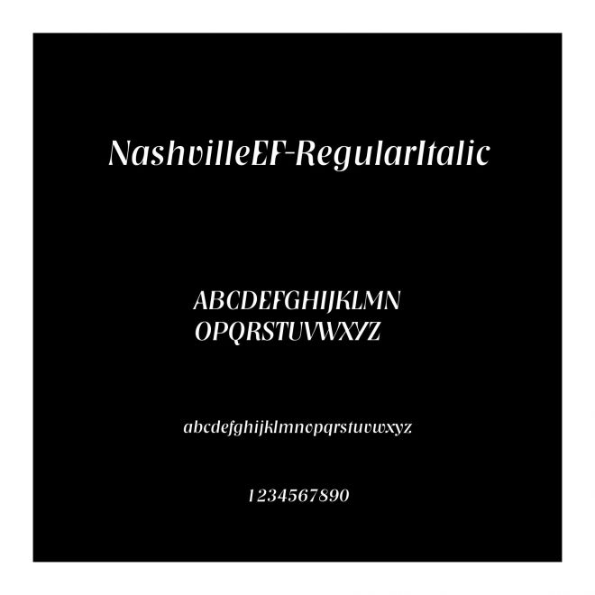 NashvilleEF-RegularItalic