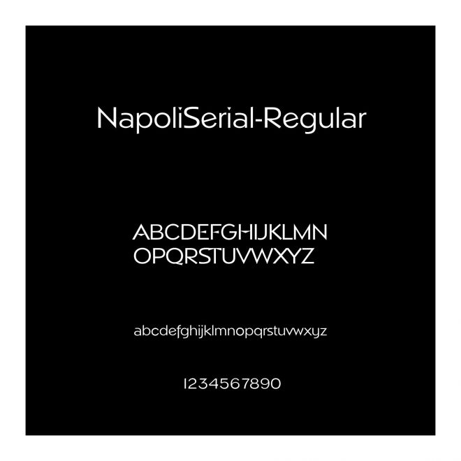 NapoliSerial-Regular