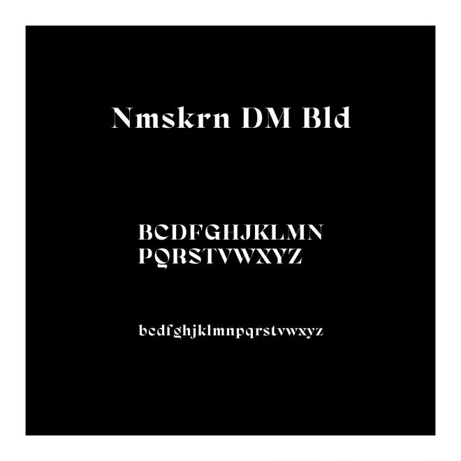 Namaskarn DEMO Bold
