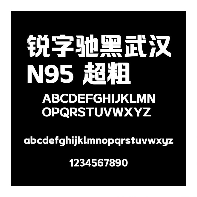 銳字馳黑武漢N95 超粗