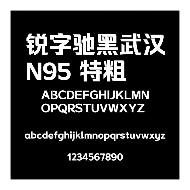 銳字馳黑武漢N95 特粗