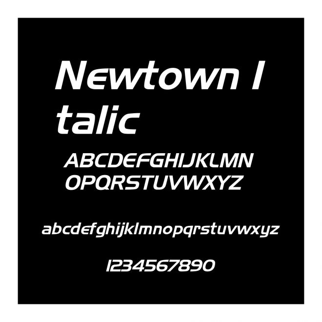 Newtown Italic